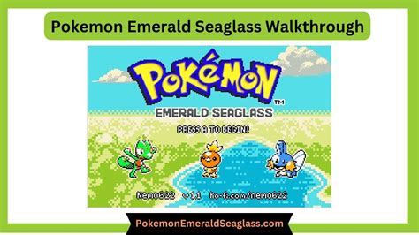 pokemon emerald walkthrough|Walkthrough .